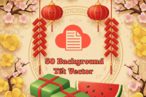 Tải ngay 50 mẫu background Tết vector