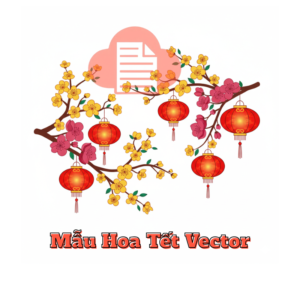 Tải ngay bộ ảnh hoa tết vector